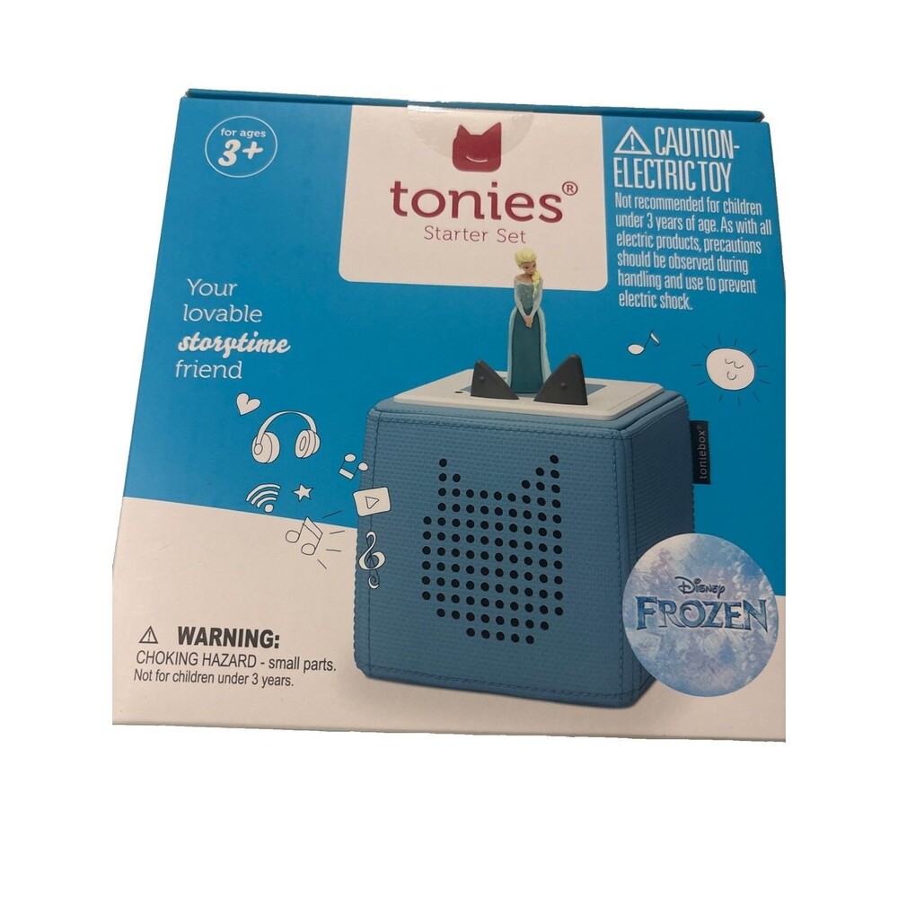 Disney Frozen Toniebox Audio Player Starter Set + Princess Audio Players New